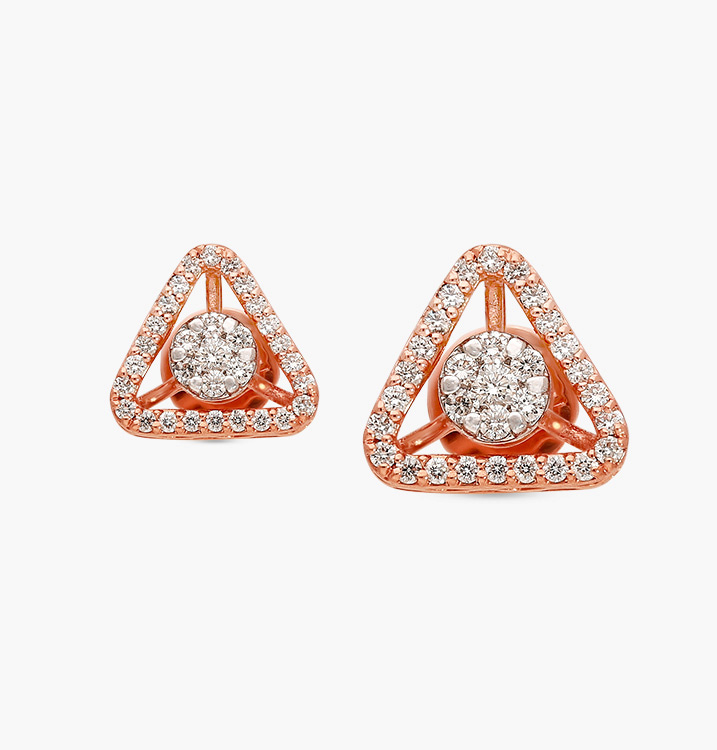 The Sparkling Cuneate Earring